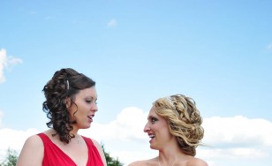 Bride and her Maid of Honor